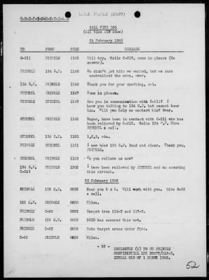 Thumbnail for USS PRINGLE > Rep of ops in support of the invasion & occupation of Iwo Jima, Bonin Is, 2/17/45 - 3/1/45, including AA act on 2/23/45