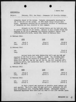 COM LST FLOT 15 > War Diary, 2/1-28/45