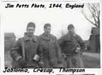 Thumbnail for Jablonka, Cresap and Thompson, Nether Warton, England, 1944 B-17's /Jim Potts Photo