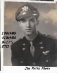 Jim Potts FRIEND, _____, 100th Bomb Group/ ETO