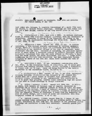 Thumbnail for Activity Reports > Third U.S. Army Reports - January Thru May 1945