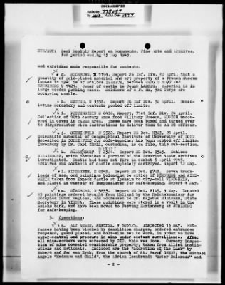 Thumbnail for Activity Reports > Third U.S. Army Reports - January Thru May 1945