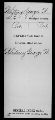 George W > Whiting, George W (Pvt)