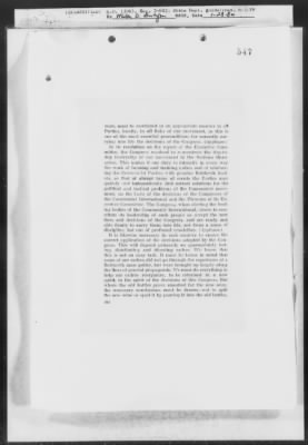 Thumbnail for Political Affairs > 861.00 Congress, Communist International VII/121-861.00 Congress Of The All-Union Communist Party XIV/10