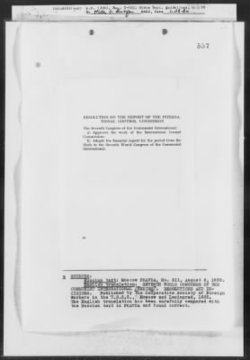 Thumbnail for Political Affairs > 861.00 Congress, Communist International VII/121-861.00 Congress Of The All-Union Communist Party XIV/10