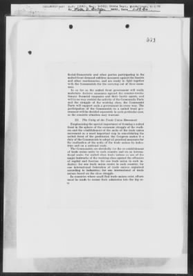 Thumbnail for Political Affairs > 861.00 Congress, Communist International VII/121-861.00 Congress Of The All-Union Communist Party XIV/10