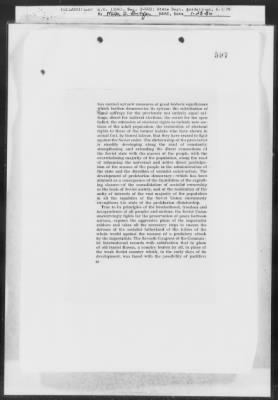 Thumbnail for Political Affairs > 861.00 Congress, Communist International VII/121-861.00 Congress Of The All-Union Communist Party XIV/10