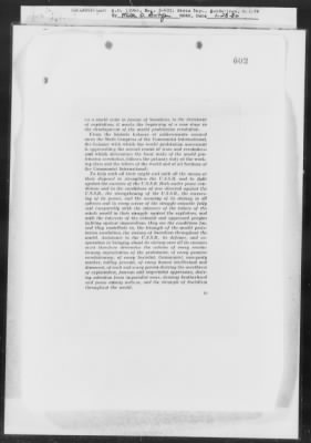 Thumbnail for Political Affairs > 861.00 Congress, Communist International VII/121-861.00 Congress Of The All-Union Communist Party XIV/10