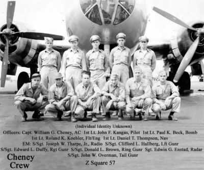 Thumbnail for 883rd Air Crews > Cheney Crew