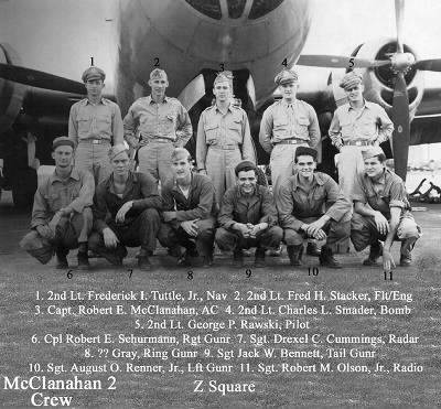 Thumbnail for 883rd Air Crews > McClannahan Crew