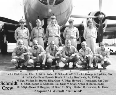 Thumbnail for 883rd Air Crews > Schmidt Crew