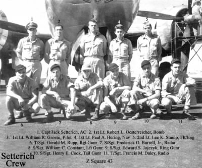 Thumbnail for 883rd Air Crews > Setterich Crew