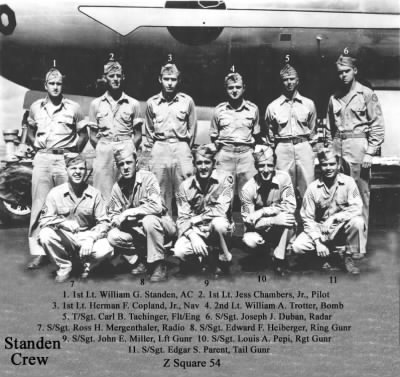 Thumbnail for 883rd Air Crews > Standen Crew