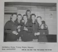 Thumbnail for 321stBG, 445th BS, Officers, Capt Joe on the far right /MTO