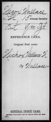 Thumbnail for Wallace > Hecox, Wallace (Pvt)