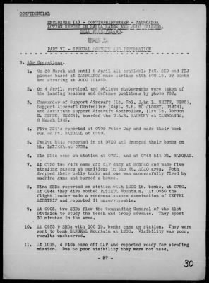 Thumbnail for COMTASK-GROUP 76.10 > Rep of the invasions & resupply of Sanga Sanga & Jolo Is, Sulu Archipelago, Philippines 4/2-11/45