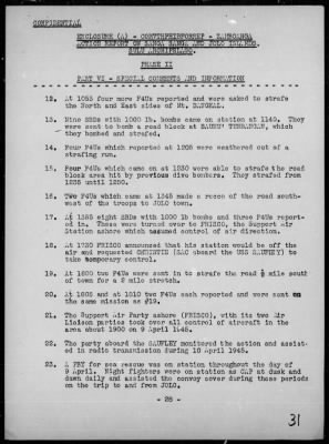 COMTASK-GROUP 76.10 > Rep of the invasions & resupply of Sanga Sanga & Jolo Is, Sulu Archipelago, Philippines 4/2-11/45