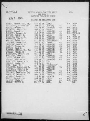 VB-7 > War Diary, 3/27/45 to 4/30/45