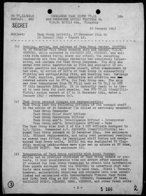 Thumbnail for COMTASK-GROUP 77.11 > Summary of ops, 12/27/44 - 1/19/45