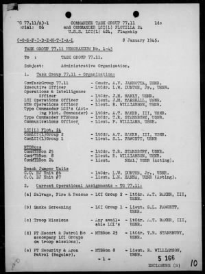 COMTASK-GROUP 77.11 > Summary of ops, 12/27/44 - 1/19/45