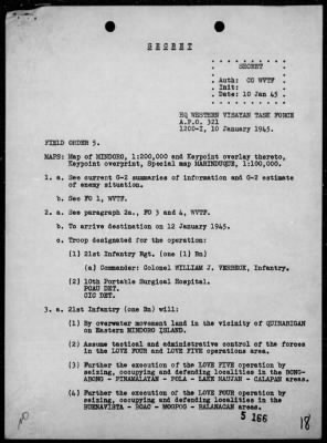 COMTASK-GROUP 77.11 > Summary of ops, 12/27/44 - 1/19/45