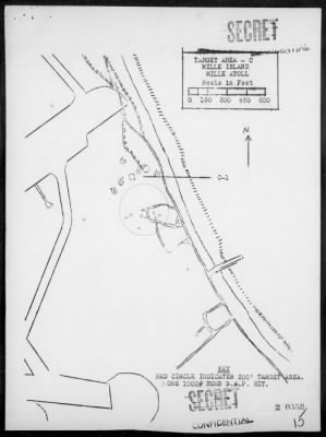 Thumbnail for VMSB-231 > ACA reps nos 138-139 - Dive bombing targets on Mille Is, Marshalls 8/23/44