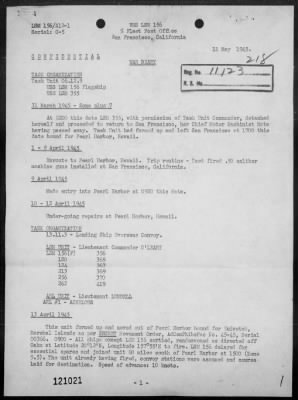 USS LSM-156 > War Diary, 3/31/45 to 4/30/45