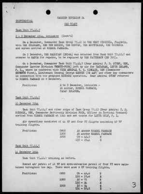 COMCARDIV 24 > War Diary, 12/1/44 to 3/31/45