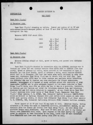 COMCARDIV 24 > War Diary, 12/1/44 to 3/31/45