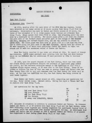 COMCARDIV 24 > War Diary, 12/1/44 to 3/31/45