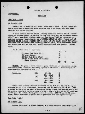 COMCARDIV 24 > War Diary, 12/1/44 to 3/31/45