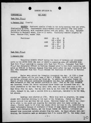 COMCARDIV 24 > War Diary, 12/1/44 to 3/31/45