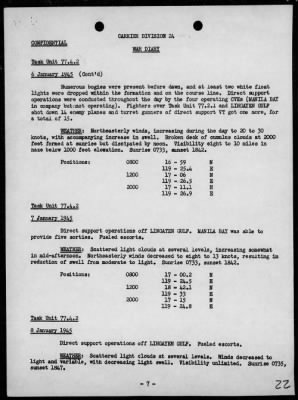 COMCARDIV 24 > War Diary, 12/1/44 to 3/31/45