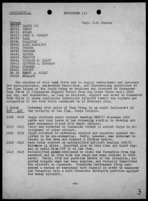 COMDESRON 46 > War Diary, 3/1-31/45