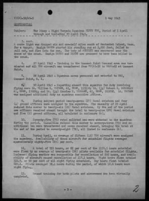 VT(N)-52 > War Diary, 4/1-30/45