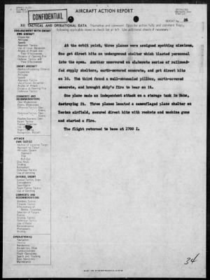 Thumbnail for VOC-2 > ACA reps nos 20-29 - Air ops against the Ryukyu Is, 3/30/45 - 4/1/45