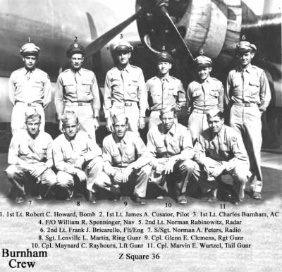 Thumbnail for 882nd Air Crews > Burnham Crew