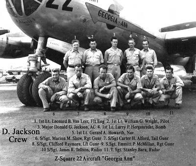 Thumbnail for 882nd Air Crews > D Jackson Crew