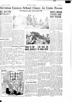 Thumbnail for 63rd Infantry Division Blood and Fire Newspapers, Jun 1943-Dec 1943 > Volume 1 No 14, 17 September 1943