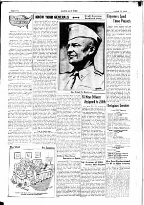 Thumbnail for 63rd Infantry Division Blood and Fire Newspapers, Jan 1944-Dec 1944 > Volume 2 No 9, 12 August 1944