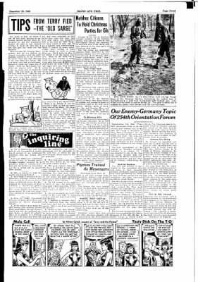 Thumbnail for 63rd Infantry Division Blood and Fire Newspapers, Jun 1943-Dec 1943 > Volume 1 No 27, 18 December 1943