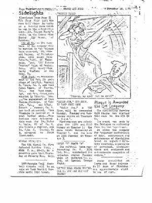 Thumbnail for 63rd Infantry Division Blood and Fire Newspapers, Jan 1944-Dec 1944 > Volume 2 No 23, 18 November 1944