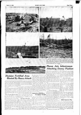 Thumbnail for 63rd Infantry Division Blood and Fire Newspapers, Jan 1944-Dec 1944 > Volume 1 No 39, 11 March 1944