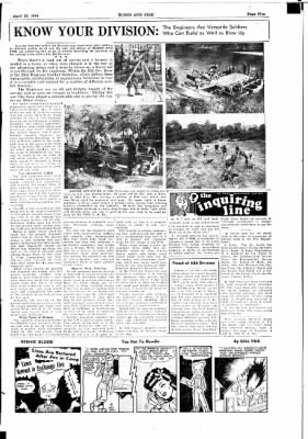 Thumbnail for 63rd Infantry Division Blood and Fire Newspapers, Jan 1944-Dec 1944 > Volume 1 No 45, 22 April 1944