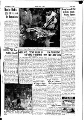 Thumbnail for 63rd Infantry Division Blood and Fire Newspapers, Jun 1943-Dec 1943 > Volume 1 No 22, 13 November 1943