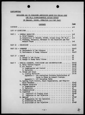 COMTASK-GROUP 78.1 > Rep of the op for the invasion & capture of Sadau & Tarakan Is, Borneo 4/27/45-5/3/45