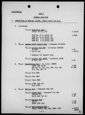 Thumbnail for COMTASK-GROUP 78.1 > Rep of the op for the invasion & capture of Sadau & Tarakan Is, Borneo 4/27/45-5/3/45