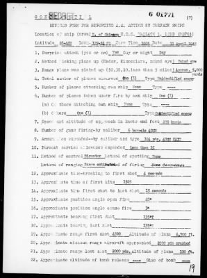 USS WALLACE L LIND > Form report of A A actions off Kyushu, Japan and East of the Ryukyu Island, 3/18/45 - 5/14/45