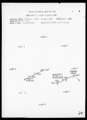 USS WALLACE L LIND > Form report of A A actions off Kyushu, Japan and East of the Ryukyu Island, 3/18/45 - 5/14/45