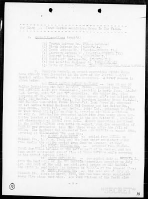 Thumbnail for MAR, FIRST PHIB CORPS, HDQTRS > War Diary, 8/1/43-9/30/43